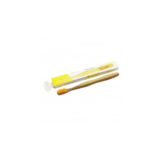 Nordics Cepillo De Dientes De Bambú Bio Amarelo 1ud