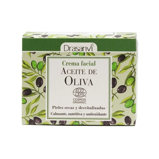 Drasanvi Crema Facial Aceite Oliva Ecocert Bio 50 ml