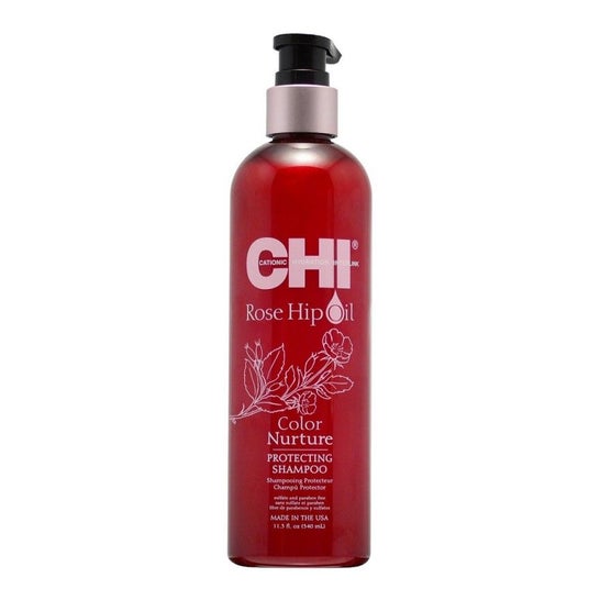 Chi Rose Hip Oil Color Champú Protector 340ml