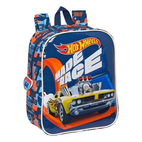 Safta Mochila Berçário Cesto Hot Wheels Speed Club 1 Unidade