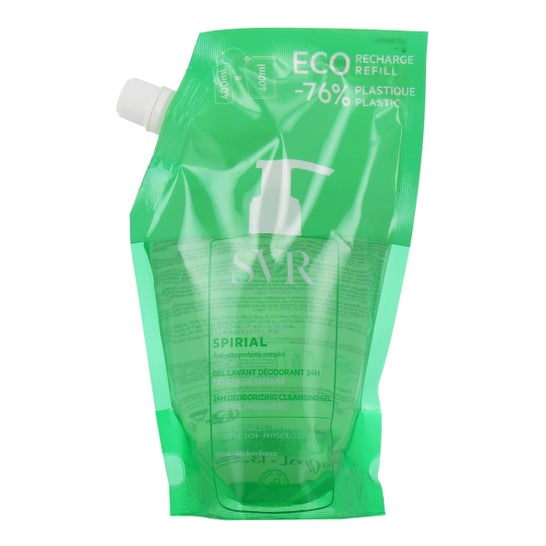 Svr Spirial Déo Douche Gel de Limpeza 24H Eco Recarga 400 ml