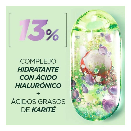 Garnier Fructis Máscara Método Caracóis 370ml Garnier Fructis Máscara Método Caracóis 370ml