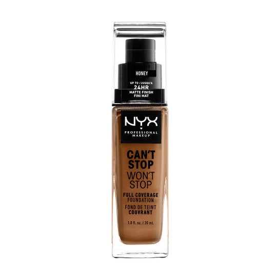 Nyx Can't Stop Won't Stop Foundation Honey 30ml