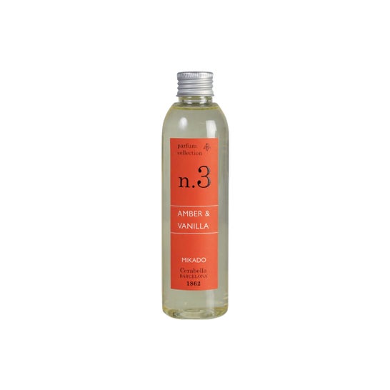 Cerabella Recarga Mikado Âmbar Baunilha 200 ml