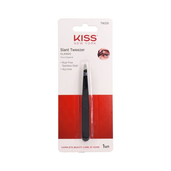 Red By Kiss KNY Slant Tip Tweezer Classic 1 Unidade