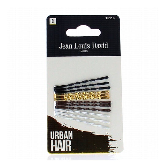 Jean Louis David Urban Hair Pinzas Trenzadas 12uds