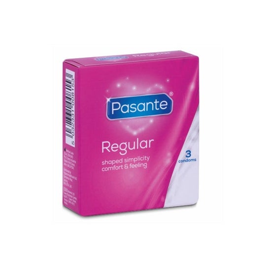 Pasante Condom Pack Regular 3 pcs