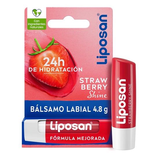 Liposan Strawberry Shine Bálsamo Labial 4.8 g