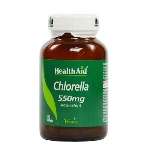 Saúde Aid Chlorella 550mg 60 Comp.