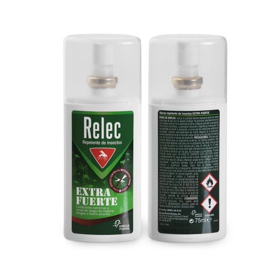 Relec Extra Forte repelente de insetos 75ml