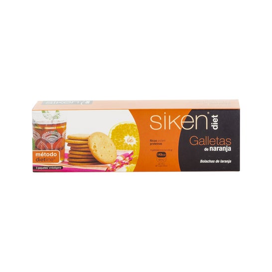 Siken Diet biscoitos laranja 15uds