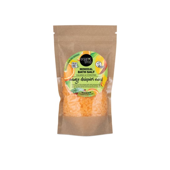 Organic Shop Sais de Banho Minerais Manga Daiquiri Mood 500g