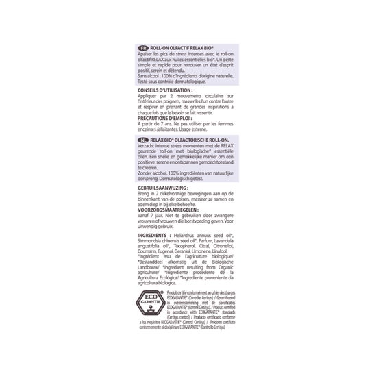 Pranarôm Aromaboost Relax Roll-On Bio 5ml