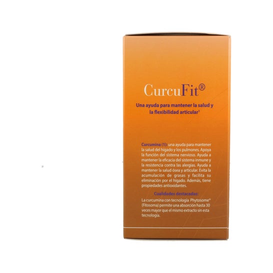 100% Natural CurcuFit 90 cápsulas
