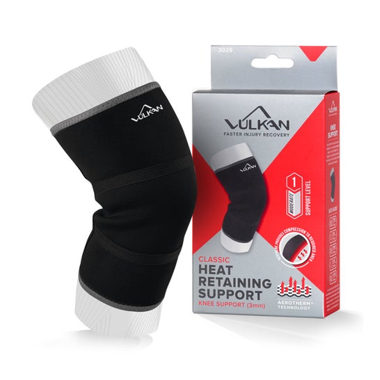 Vulkan Knee Brace Diamond 3Mm Classic Black Size M 1pc