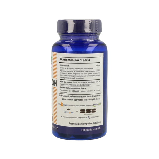 Vbyotics Ubiquinol QH 100mg 50 Pérolas