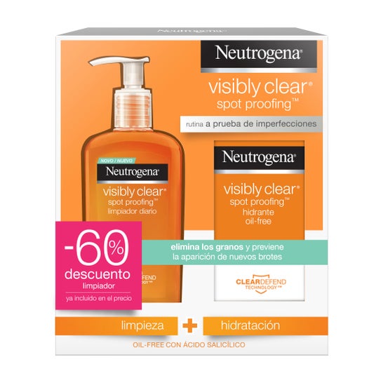 Neutrogena Visibly Clear® Moisturizer + Pack Limpeza Diária