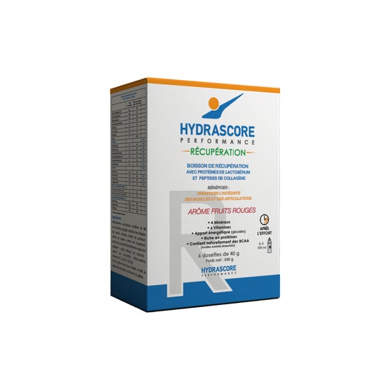 Hydrascore Recuperação Frutos Vermelhos 6x40g