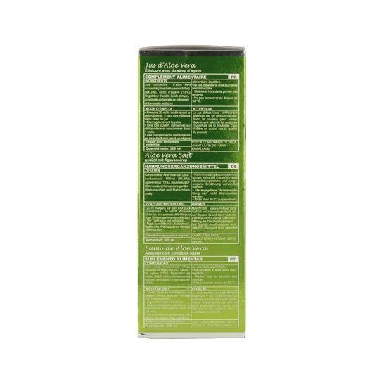 Marnys Suco de Aloe Vera com Xarope de Agave 500ml