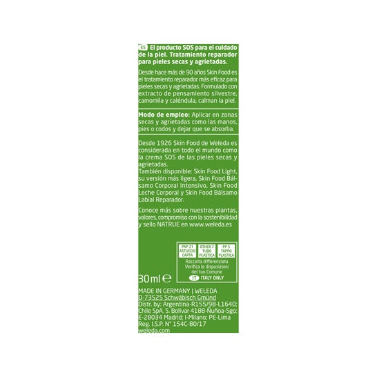Weleda Skin Food creme 30ml
