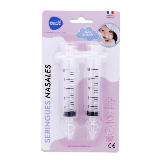 Pharmascience Seringas Nasais Bebé 2 unid.