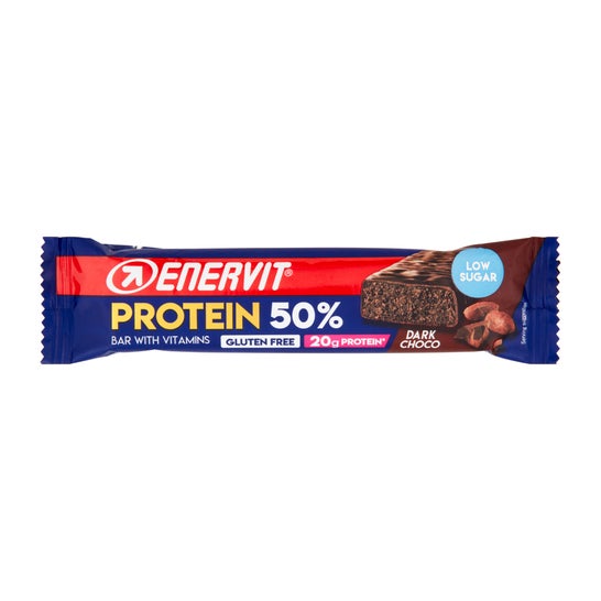 Enervit Protein 50% Protein Bar Dark Chocolate 40g