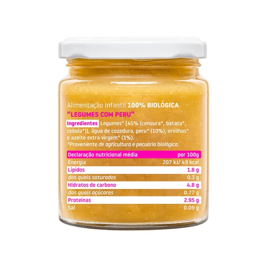 Panela de Peru Smileat com Vegetais Ecológicos