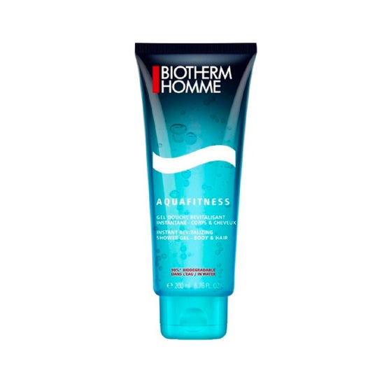 Biotherm Biotherm Men's Biotherm Biotherm Aquafitness Gel Duche Instantâneo Revitalizante Corporal e Capilar 200ml