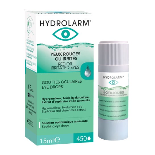 Hydrolarm Olhos Vermelhos e Irritados Colírio Calmante 15 ml