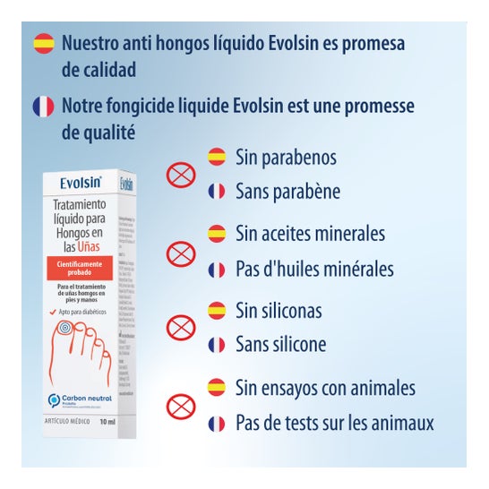 Evolsin Anti-Nagelpilz Liquid Füben und Händen 10ml