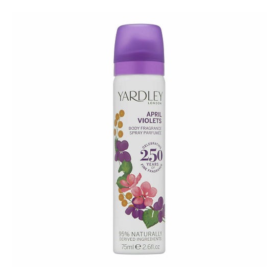 Yardley April Violets Spray 75ml