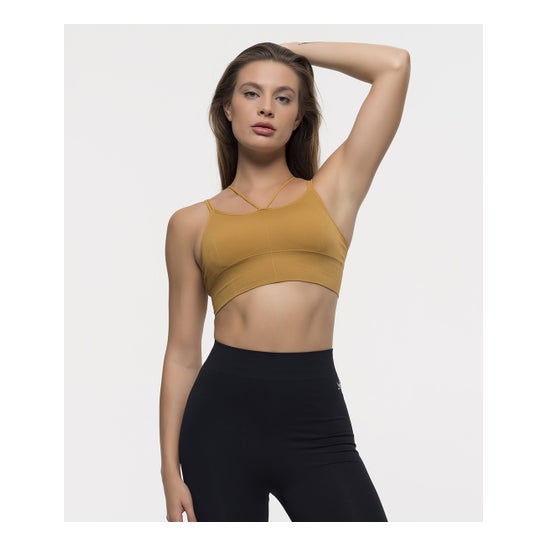 Anaissa Charlotte Legging & Top Fibra Emana 3D Ocre S/M 1ud