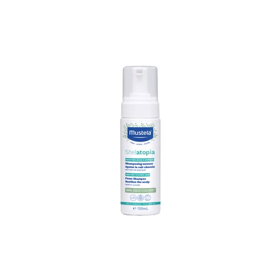 Mustela Stelatopia Shampoo Mousse Recém Nascido 150ml