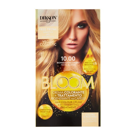 Dikson Bloom Cream Color 10.00 Louro Extra Leve 60ml