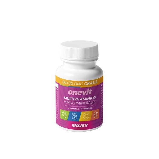 Onevit Multivitamínico Mujer 90caps