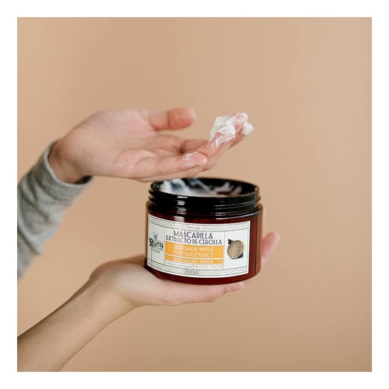 Minha máscara de cabelo de cebola Rebotica 300ml Minha máscara de cabelo de cebola Rebotica 300ml
