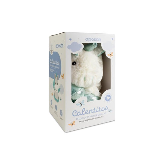 Aposán Calentitos Unicornio Blanco 1 ud
