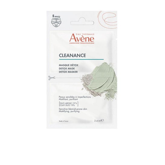 Avène Cleanance Máscara Detox 2x6ml
