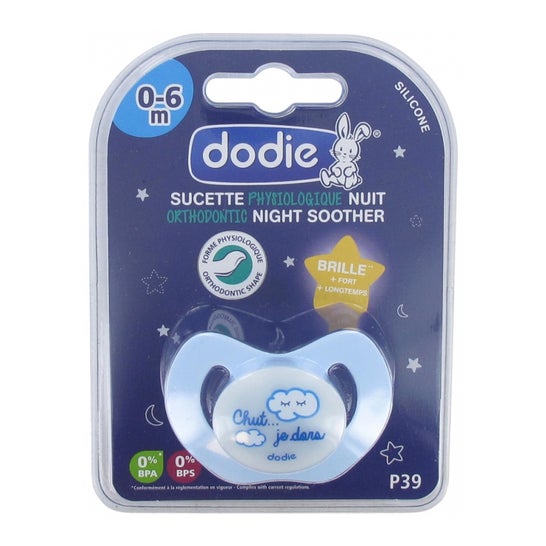 Dodie Pacifier Silicone Fisiológico 0-6 Meses P39