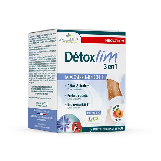 Les 3 Chenes Detoxlim 4 em 1 14 Saquetas