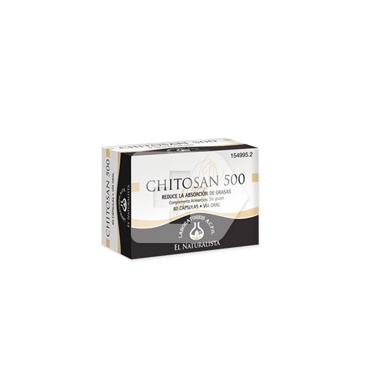 A Quitosana Naturalista 500 60cáps