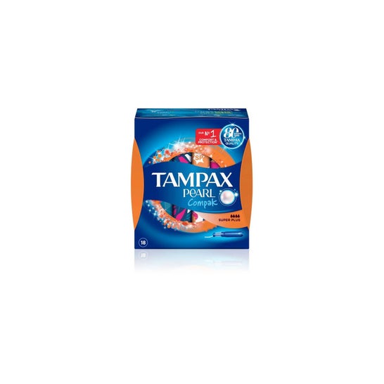 Tampax Compak Pérola Caja Mixta 18uds