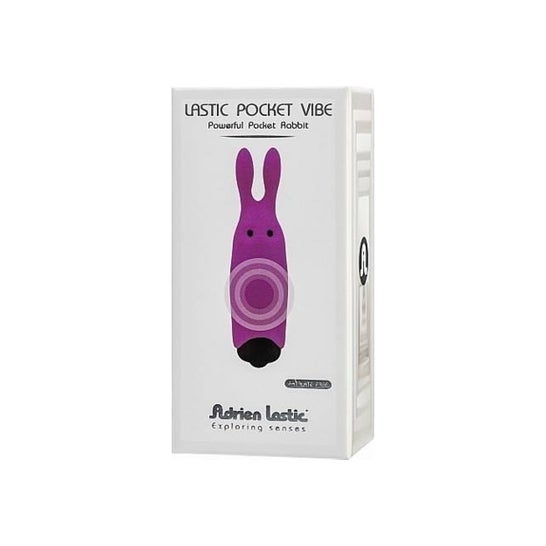 Adrien Lastic Lastic Pocket Vibe Coelho Violeta 1 Unidade