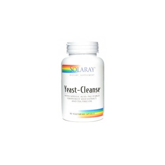 Levedura Solaray Cleanse 90cáps
