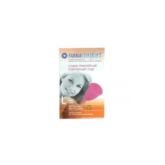 Farmaconfort copo menstrual tamanho L