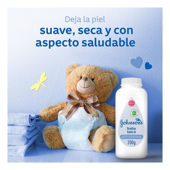 Talco Johnson's Baby Talcum em pó 200g