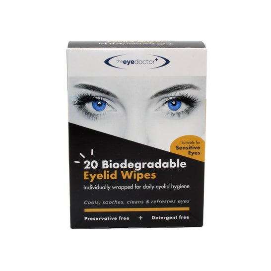 The Eye Doctor Toalhetes Biodegradáveis Pálpebras 20 Unidades