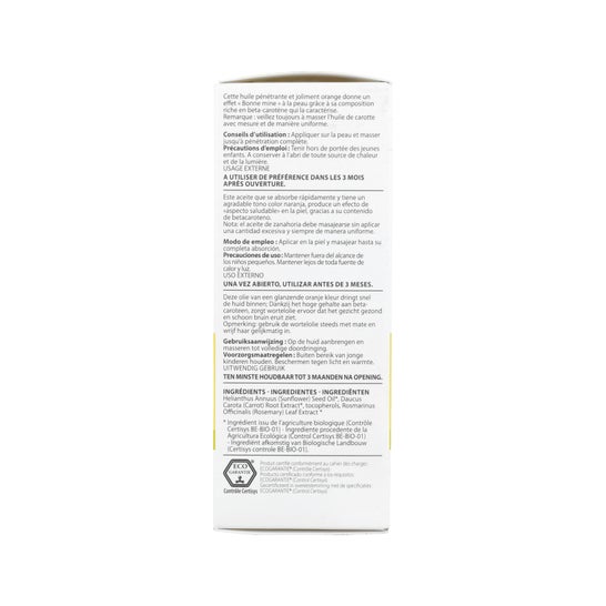 PranarÌm BIO óleo de maceração de cenoura 50ml