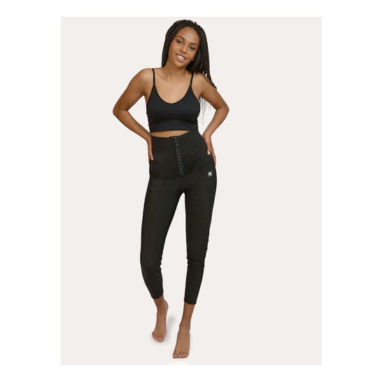 Anaissa Danna Legging Reductor Cierre con Corchetes Negro XL 1ud