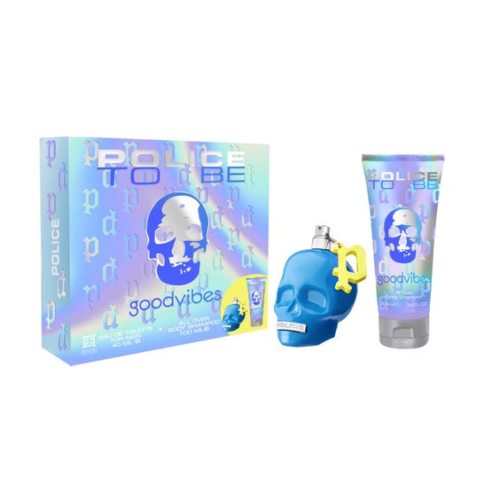 Police To Be Goodvibes Coffret EDT Man 40 ml + Champô 100 ml